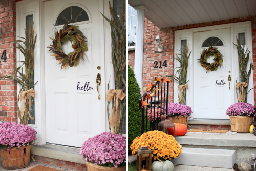Decorating My Front Porch for Fall