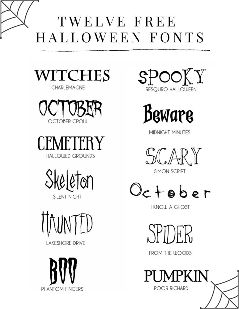 download free halloween fonts